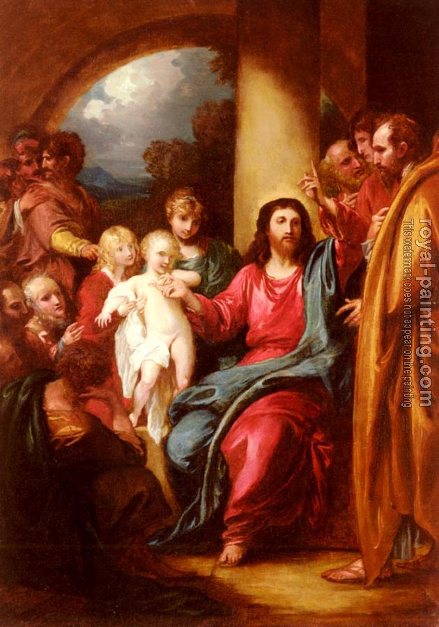 Benjamin West : Christ Showing A Little Child As The Emblem Of Heaven